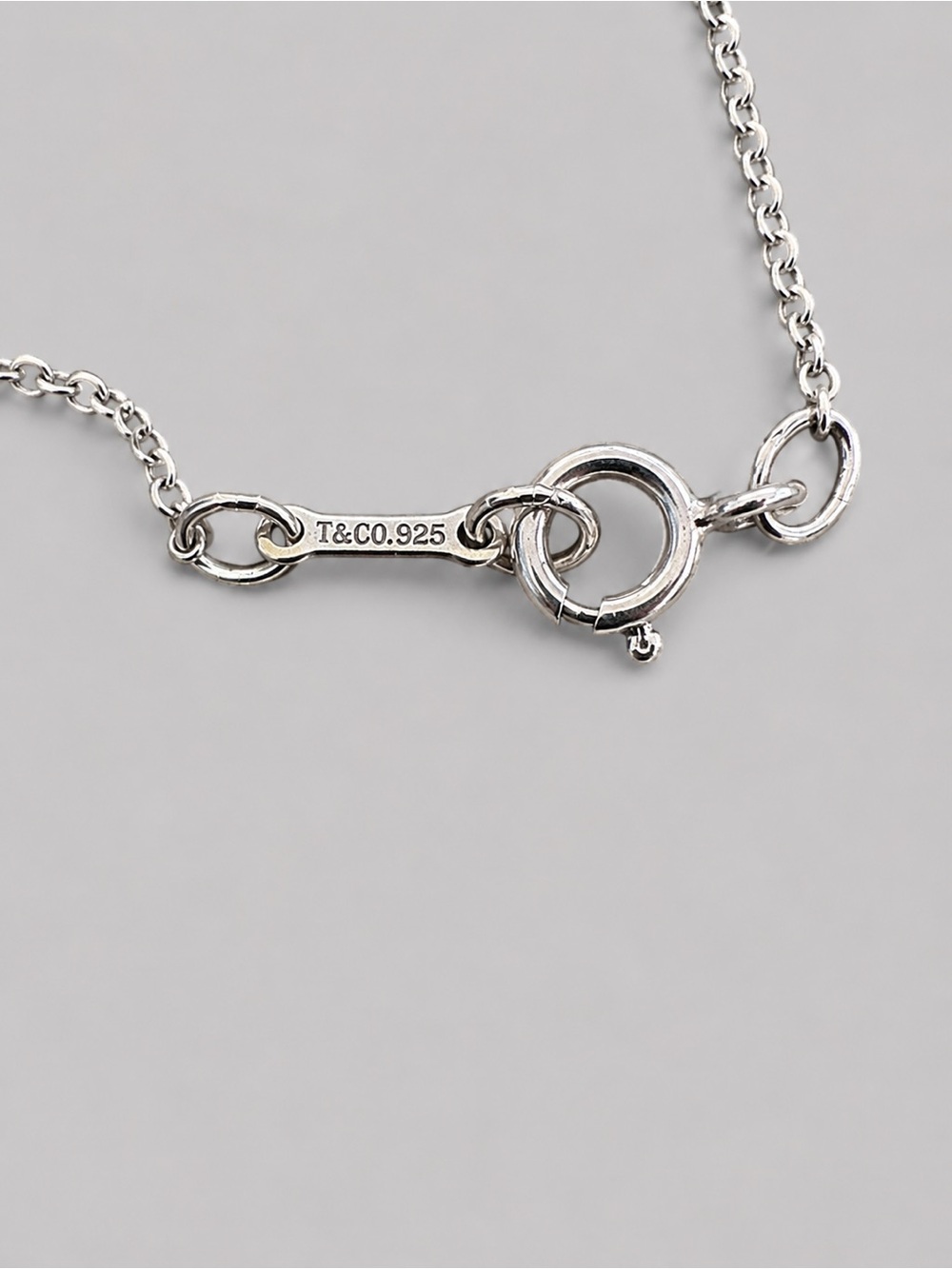 Tiffany & Co. Paloma Picasso Loving Heart Ribbon Necklace Sterling Silver 16” - Picture 5 of 5